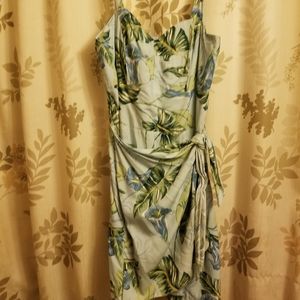 Hawaiian Style Sarong Dress